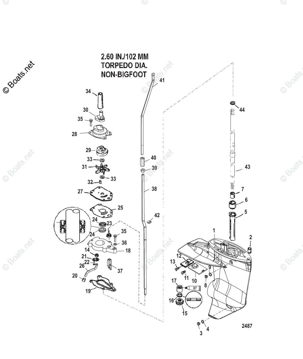 mercury 9.9 parts diagram