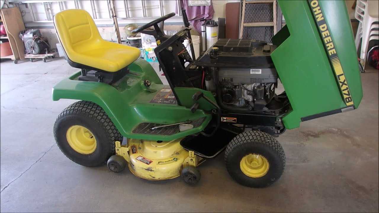 john deere lx178 parts diagram