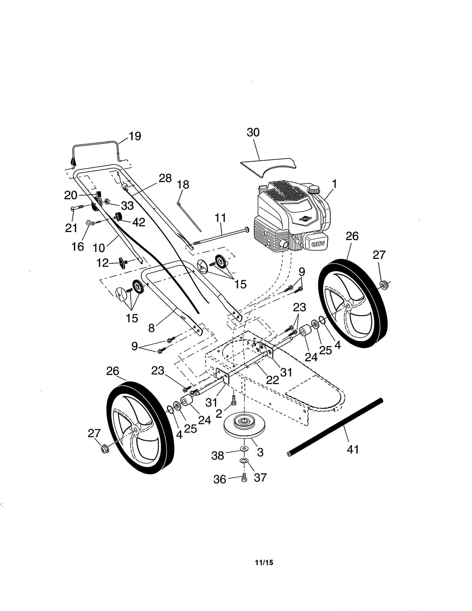 craftsman 4 cycle weed eater parts diagram