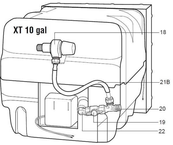 atwood water heater parts diagram