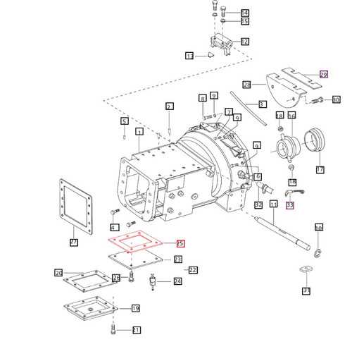 mahindra 4540 parts diagram