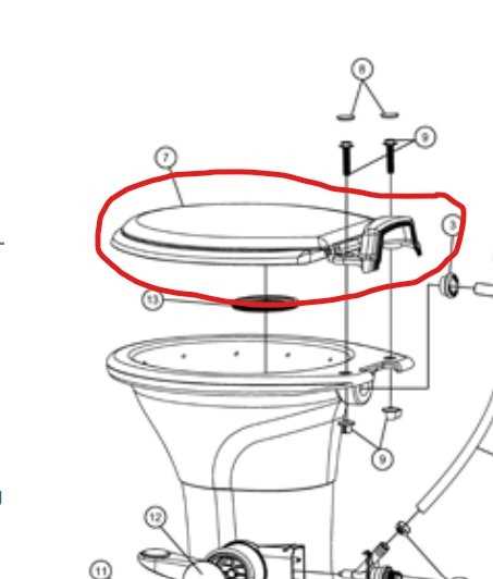 dometic 310 toilet parts diagram