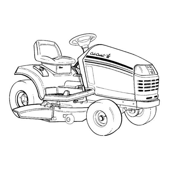 cub cadet lt1042 steering parts diagram