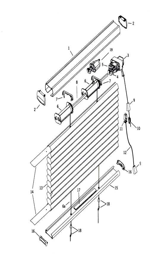 hunter douglas silhouette parts diagram