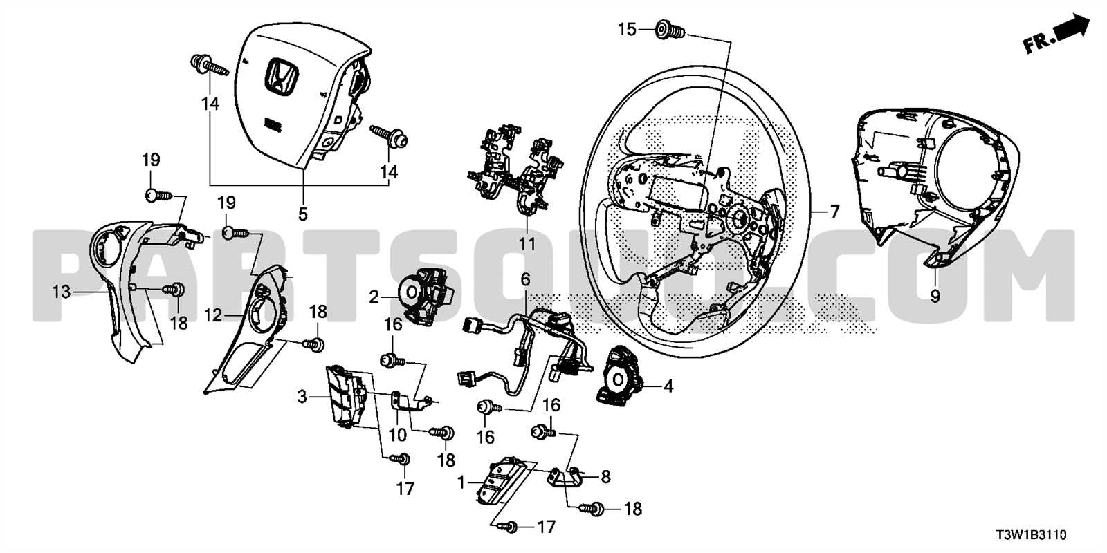 2016 honda accord parts diagram