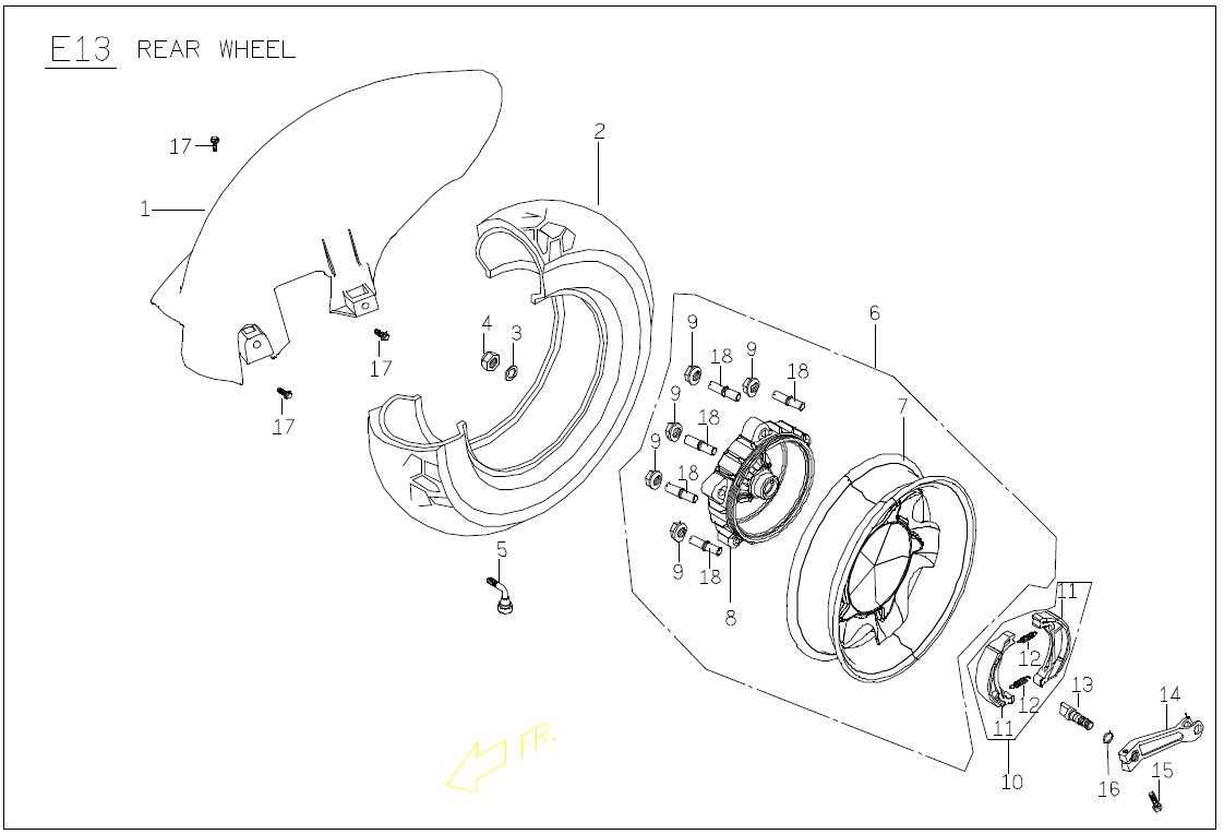 buddy scooter parts diagram