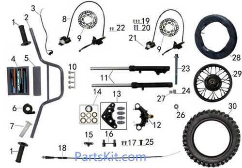 taotao 110cc atv parts diagram