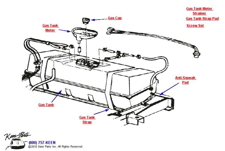 fuel tank parts diagram