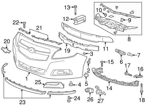 2013 chevy malibu parts diagram