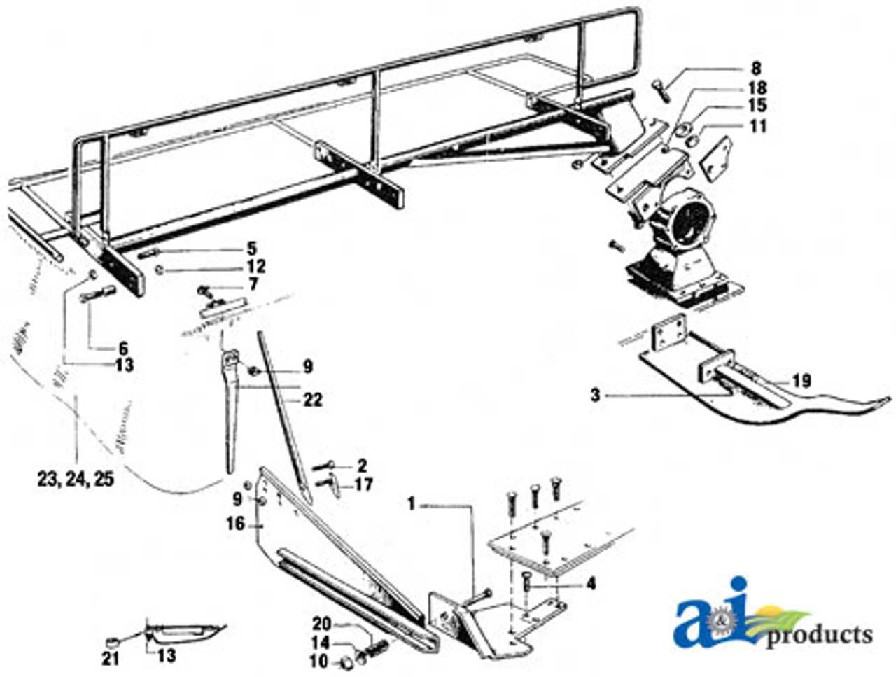 tonutti hay rake parts diagram