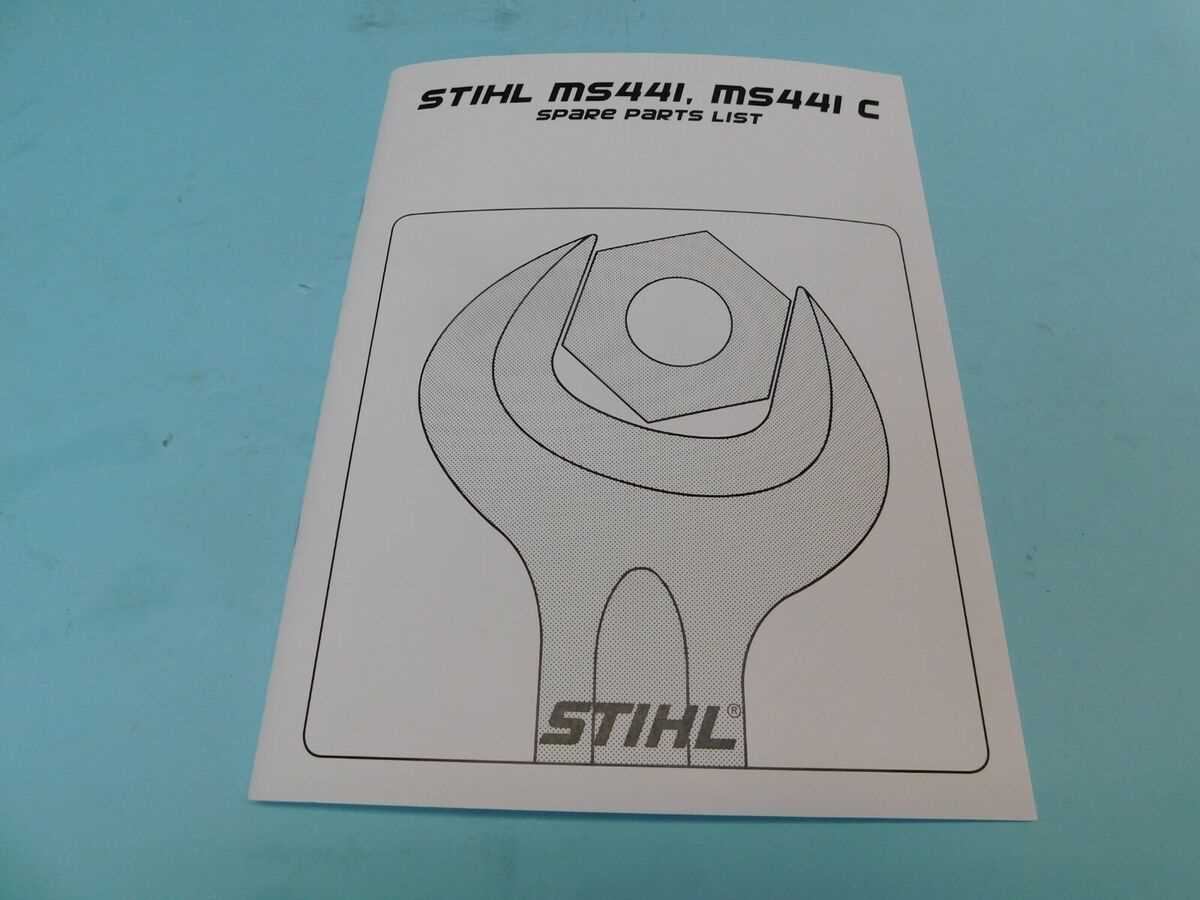 stihl ms441 parts diagram