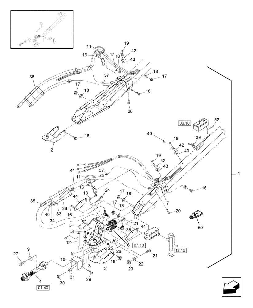 new holland haybine parts diagram