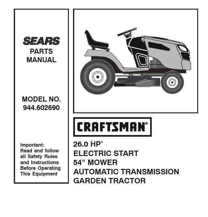 tractor diagram parts