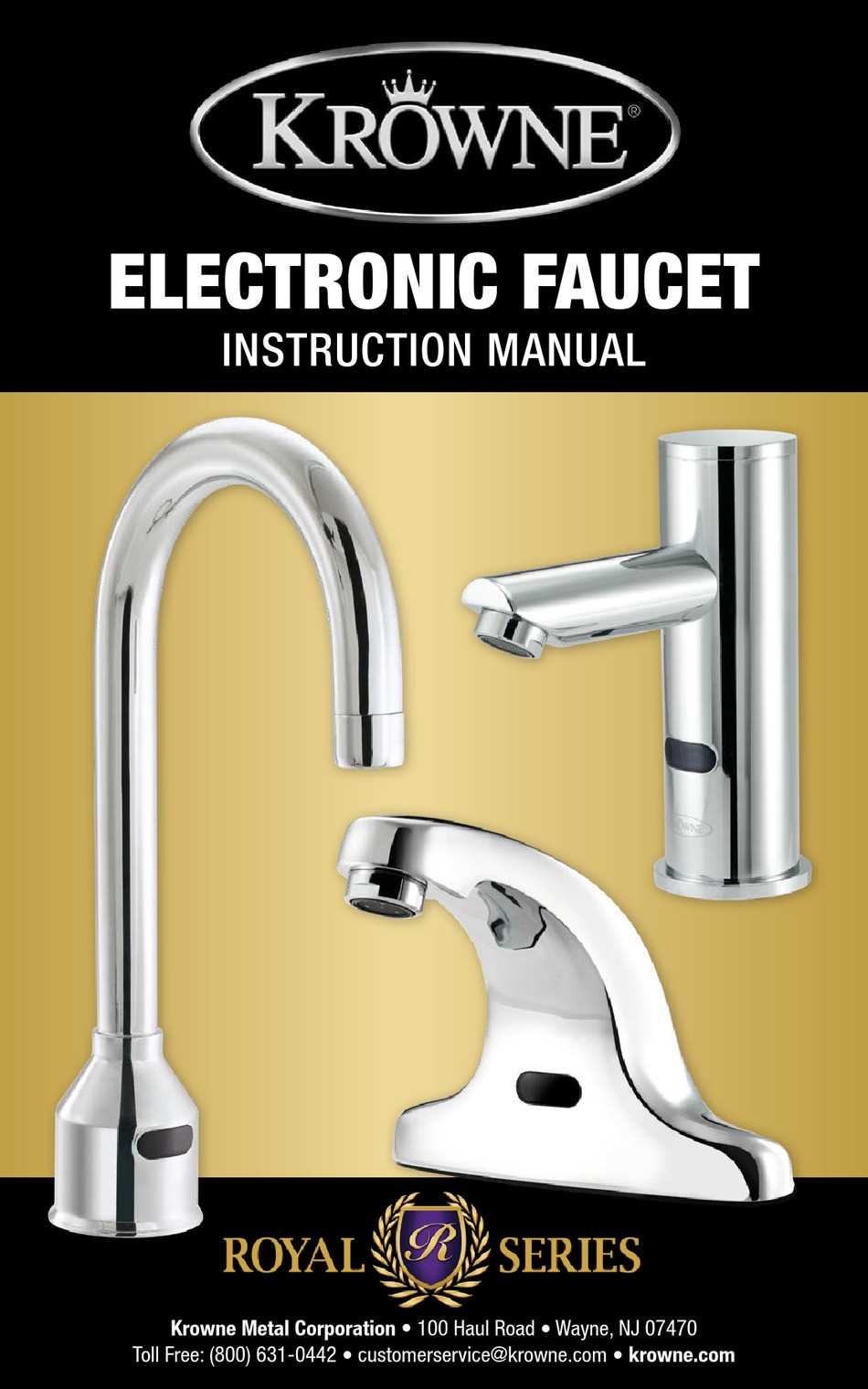 krowne faucet parts diagram