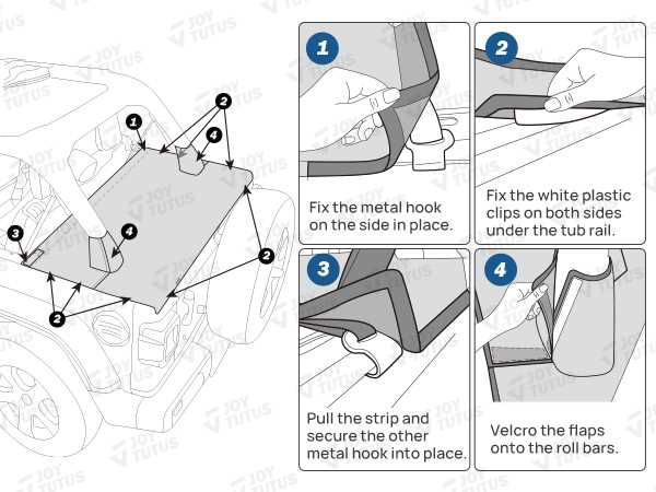 jeep soft top parts diagram