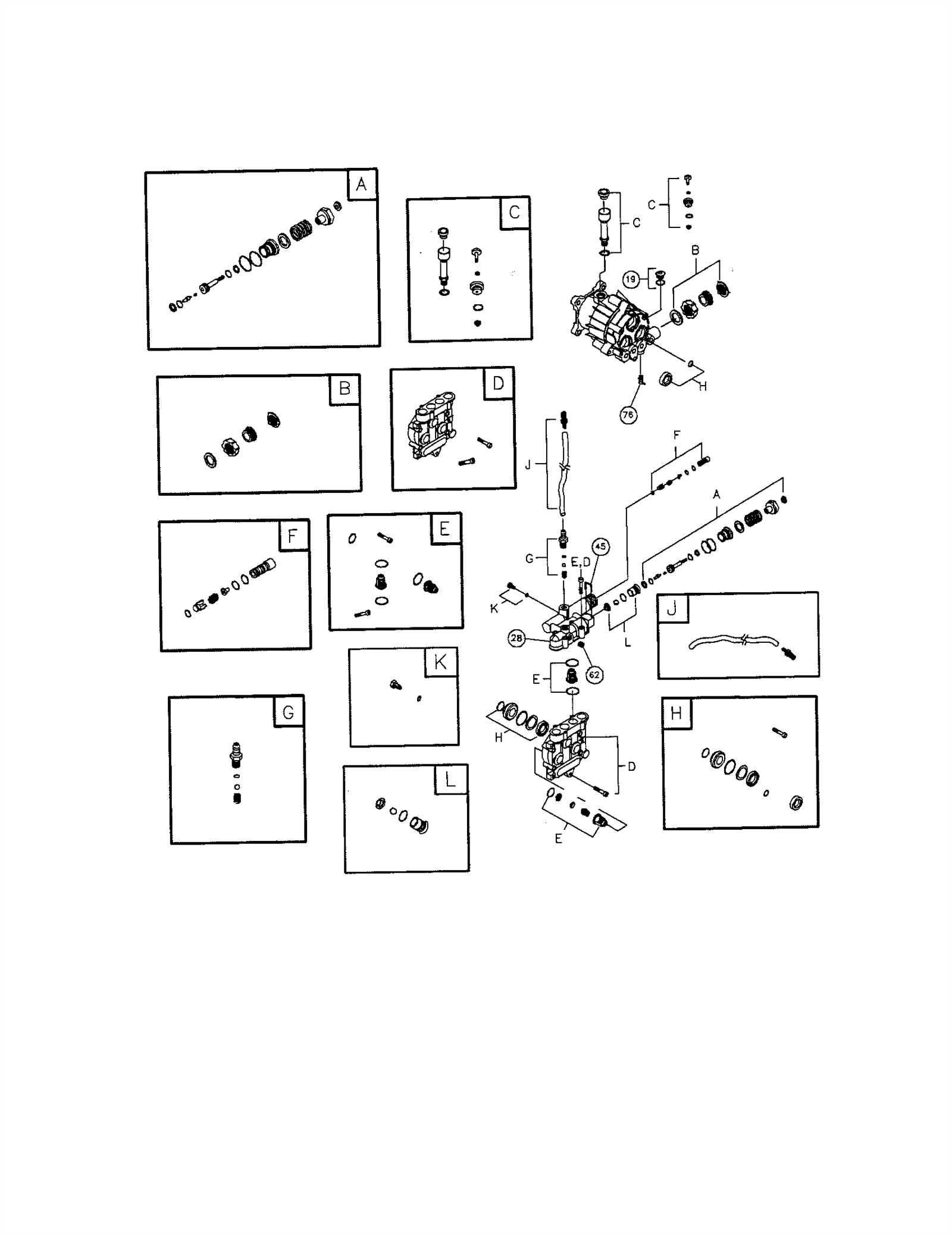 troy bilt pressure washer parts diagram