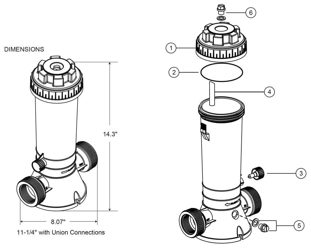 hayward cl220 parts diagram