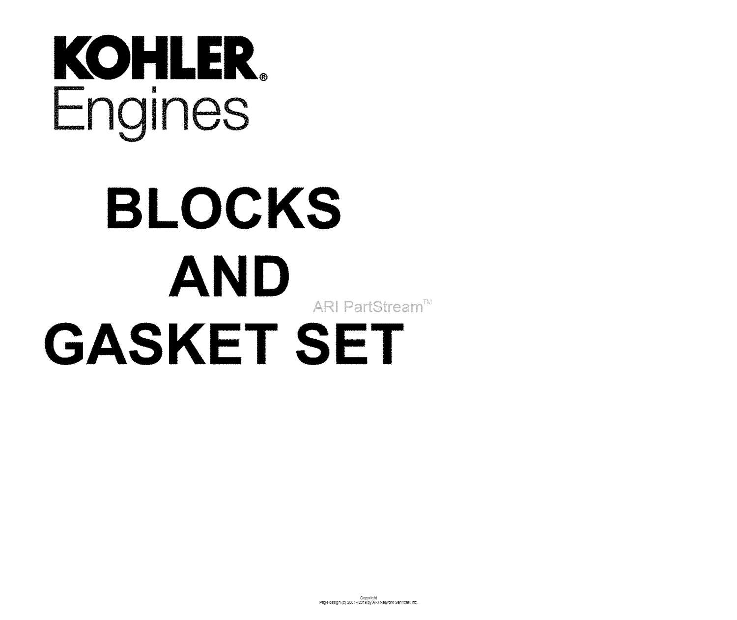 kohler kt745 parts diagram