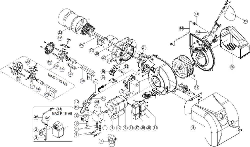 black max chainsaw parts diagram