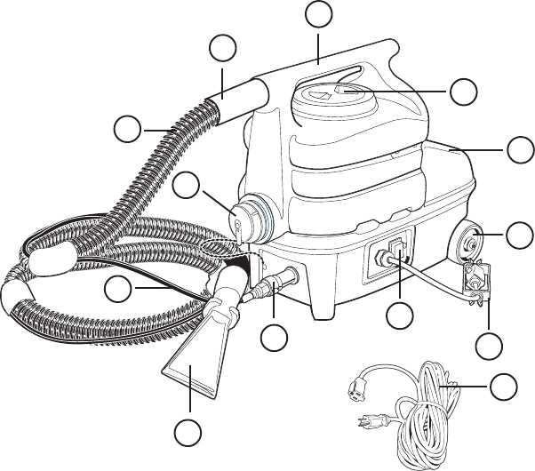 sanitaire vacuum parts diagram