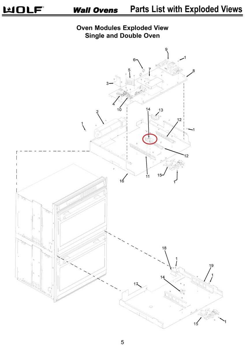 wolf range parts diagram