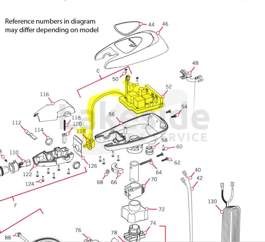 minn kota ultrex 112 parts diagram