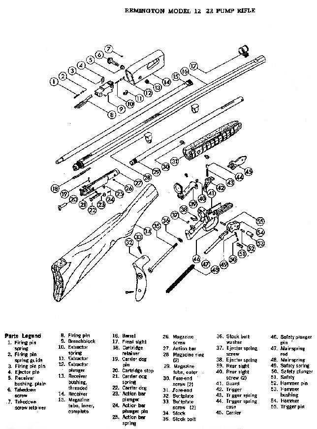 1100 remington parts diagram