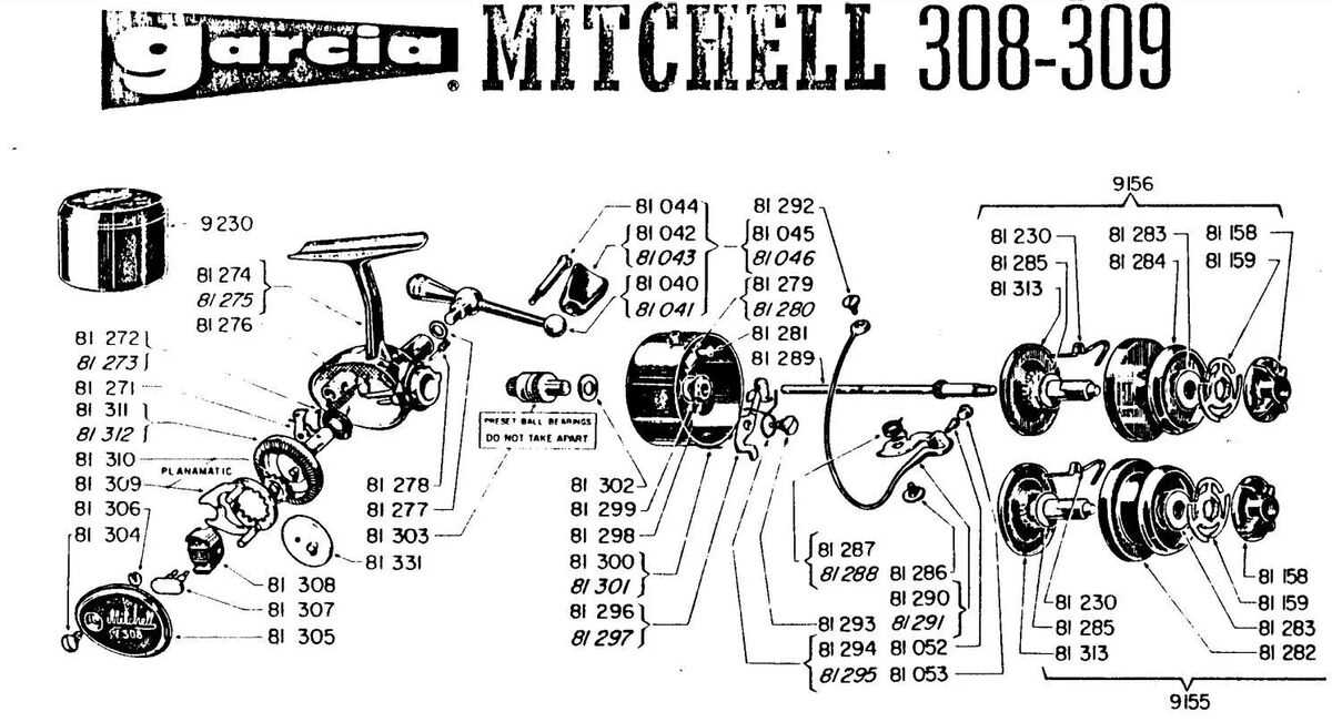 quantum reel parts diagram