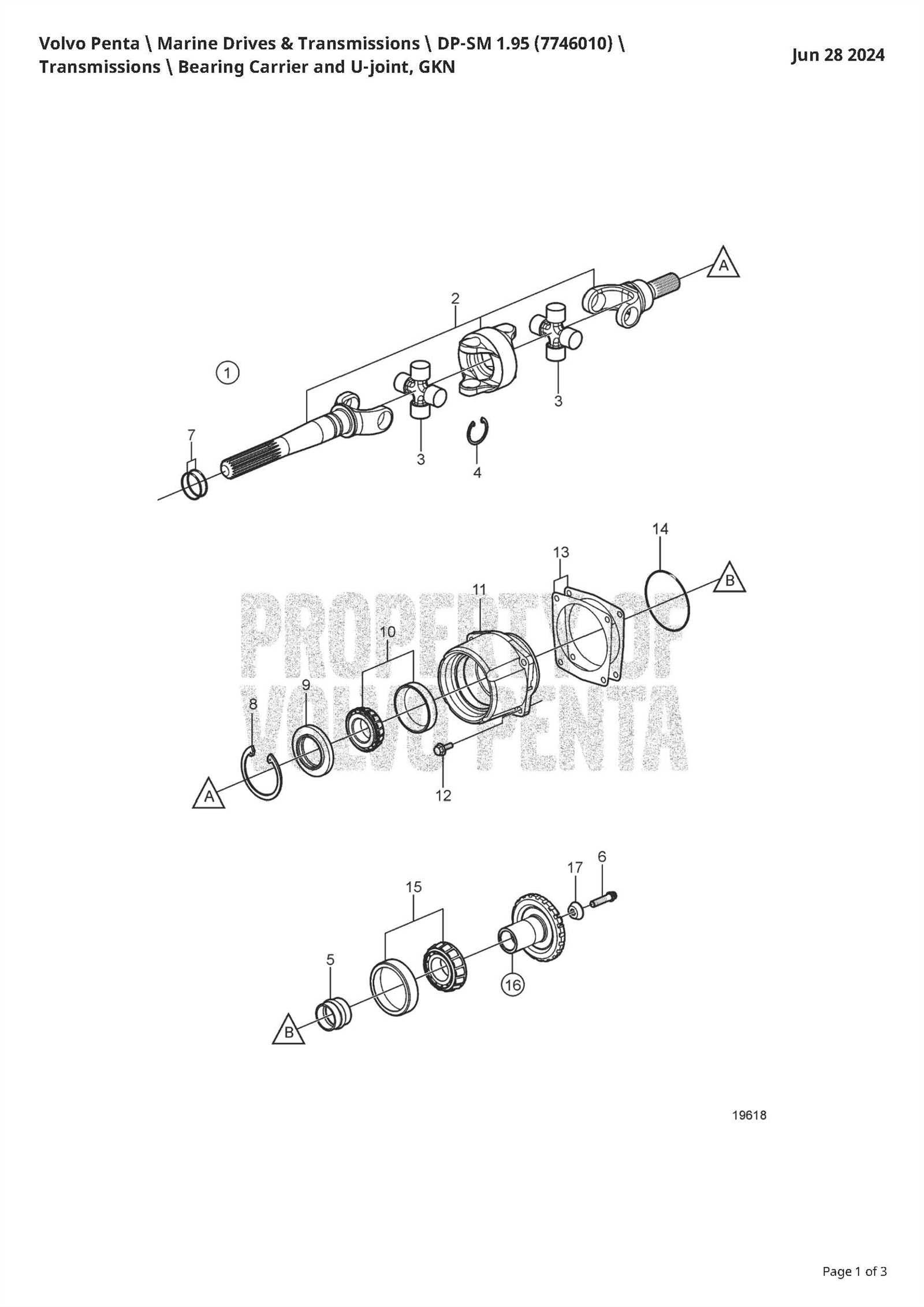 volvo penta sx m parts diagram