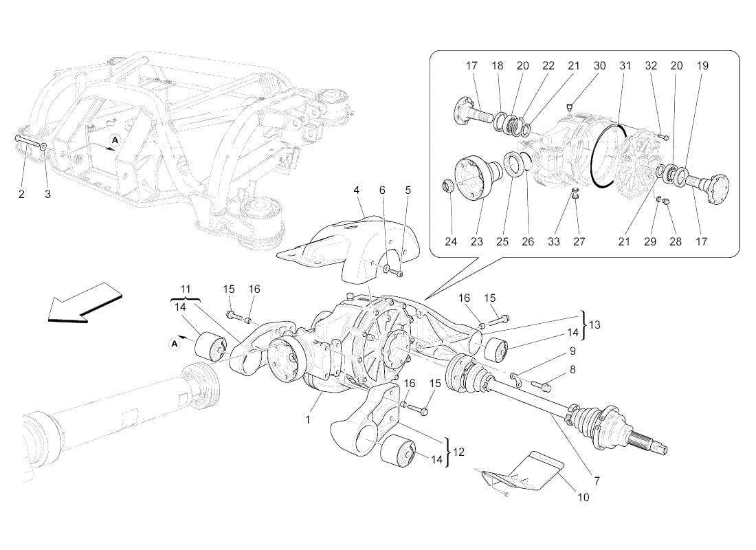 diff parts diagram