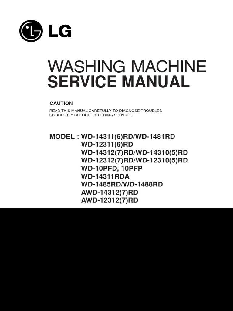 lg wm3270cw parts diagram