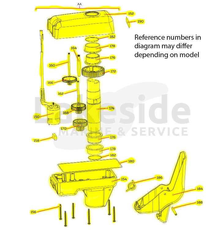 minn kota riptide parts diagram