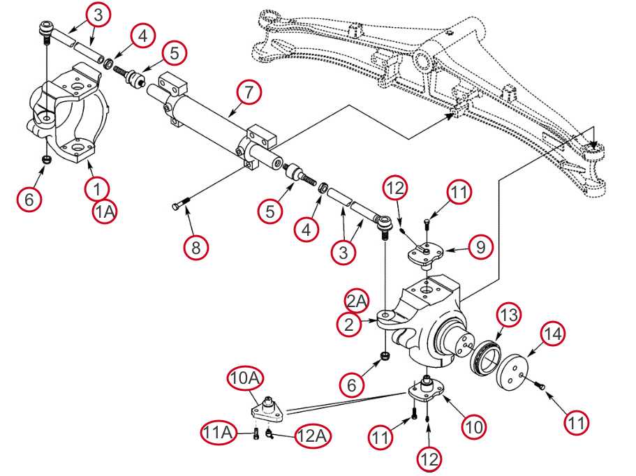 axle parts diagram