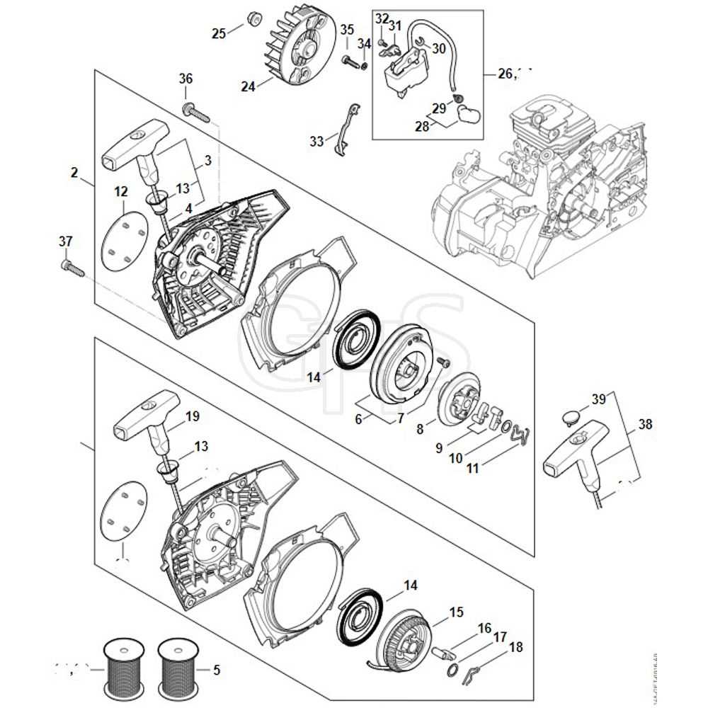 stihl 462 parts diagram