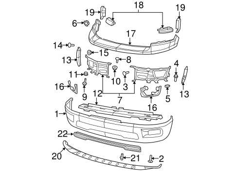 dodge ram front end parts diagram