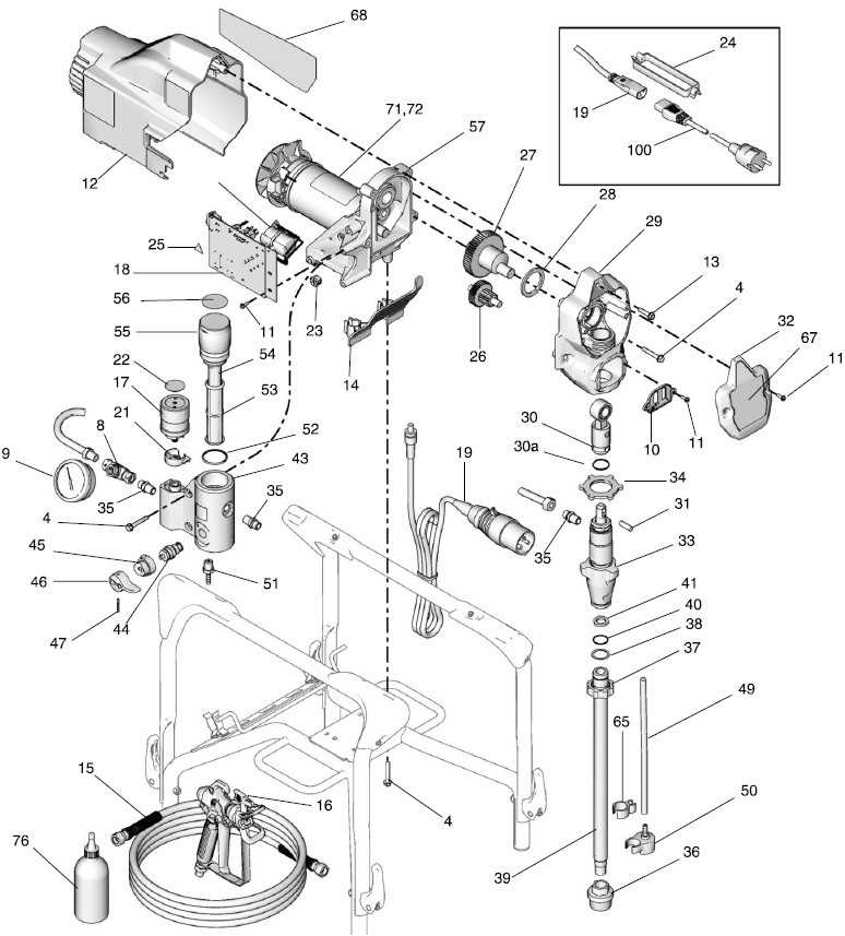 graco 390 parts diagram