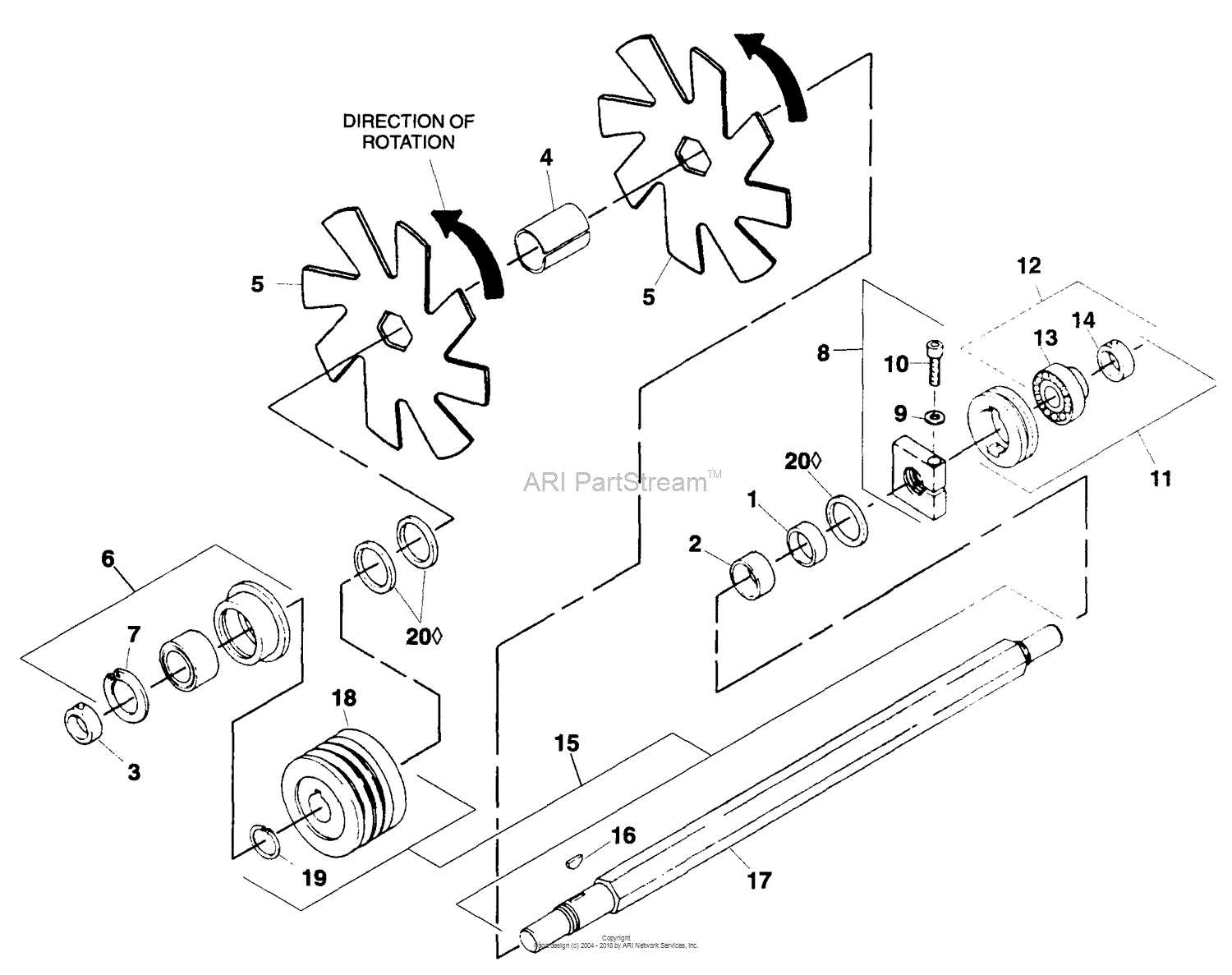 bunton mower parts diagram