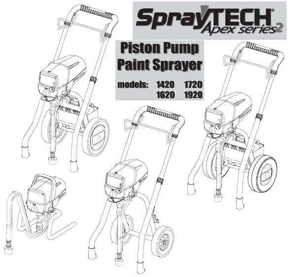 krause and becker airless paint sprayer parts diagram