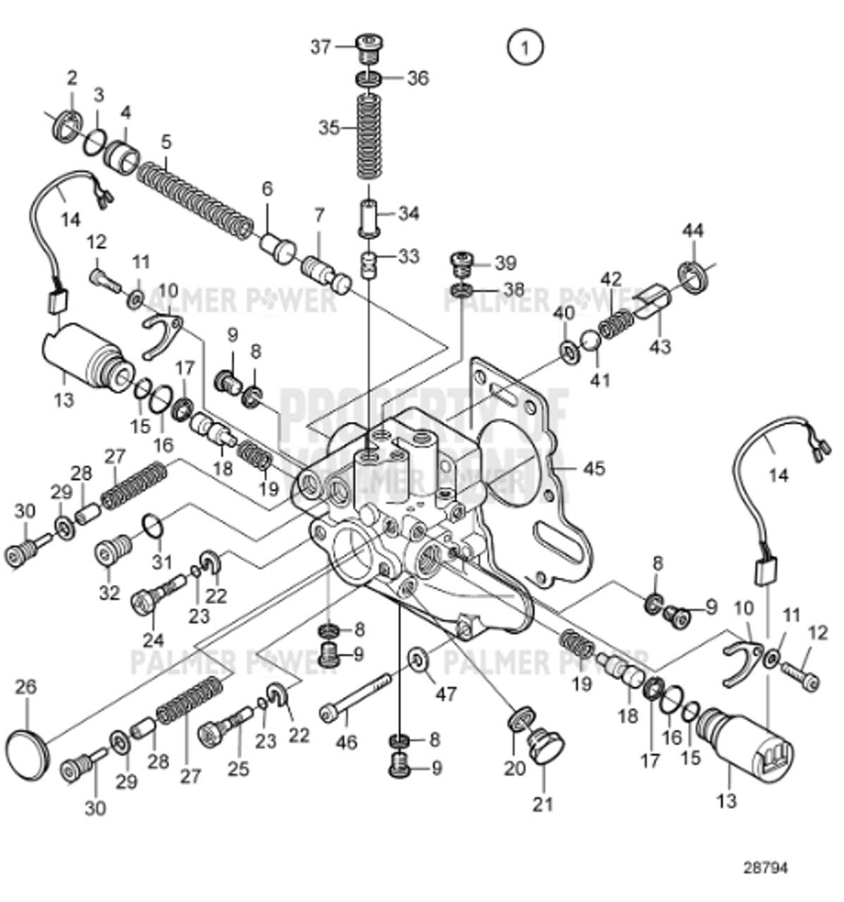 volvo penta parts diagram