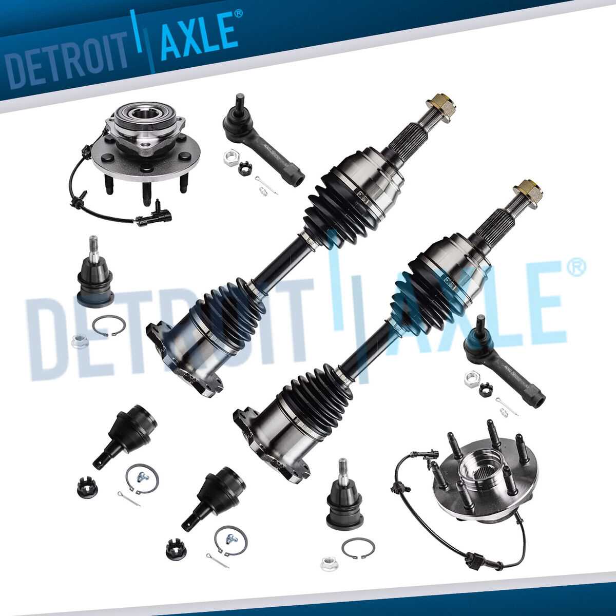 cv axle parts diagram