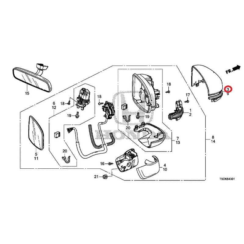 honda fit parts diagram