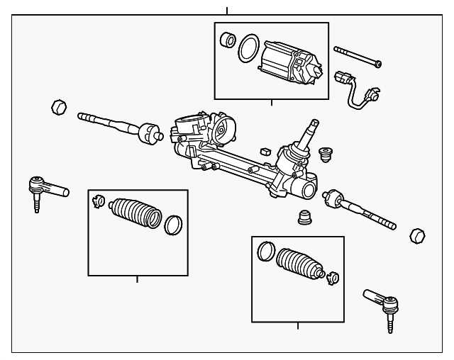 rack and pinion parts diagram