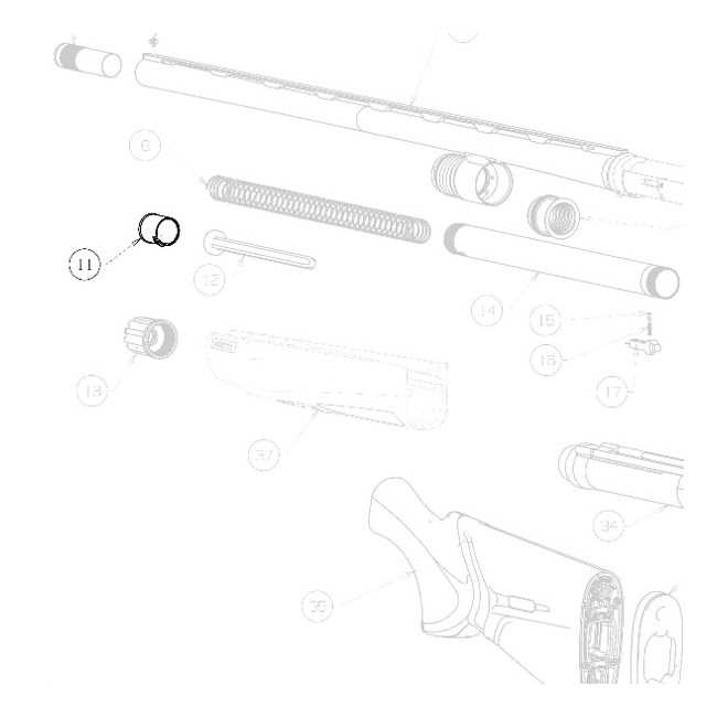 beretta a391 xtrema 2 parts diagram