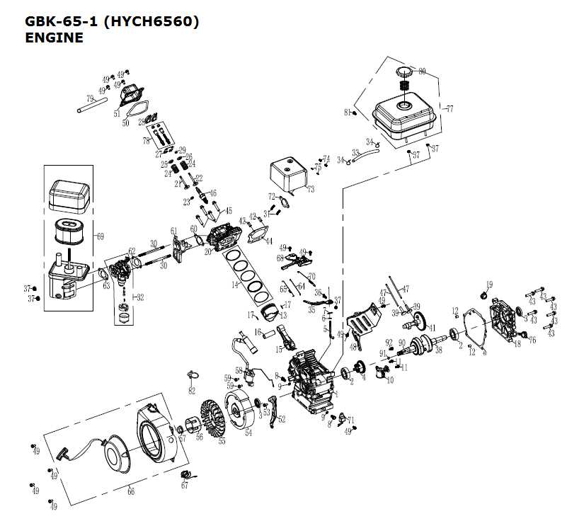 dr chipper parts diagram