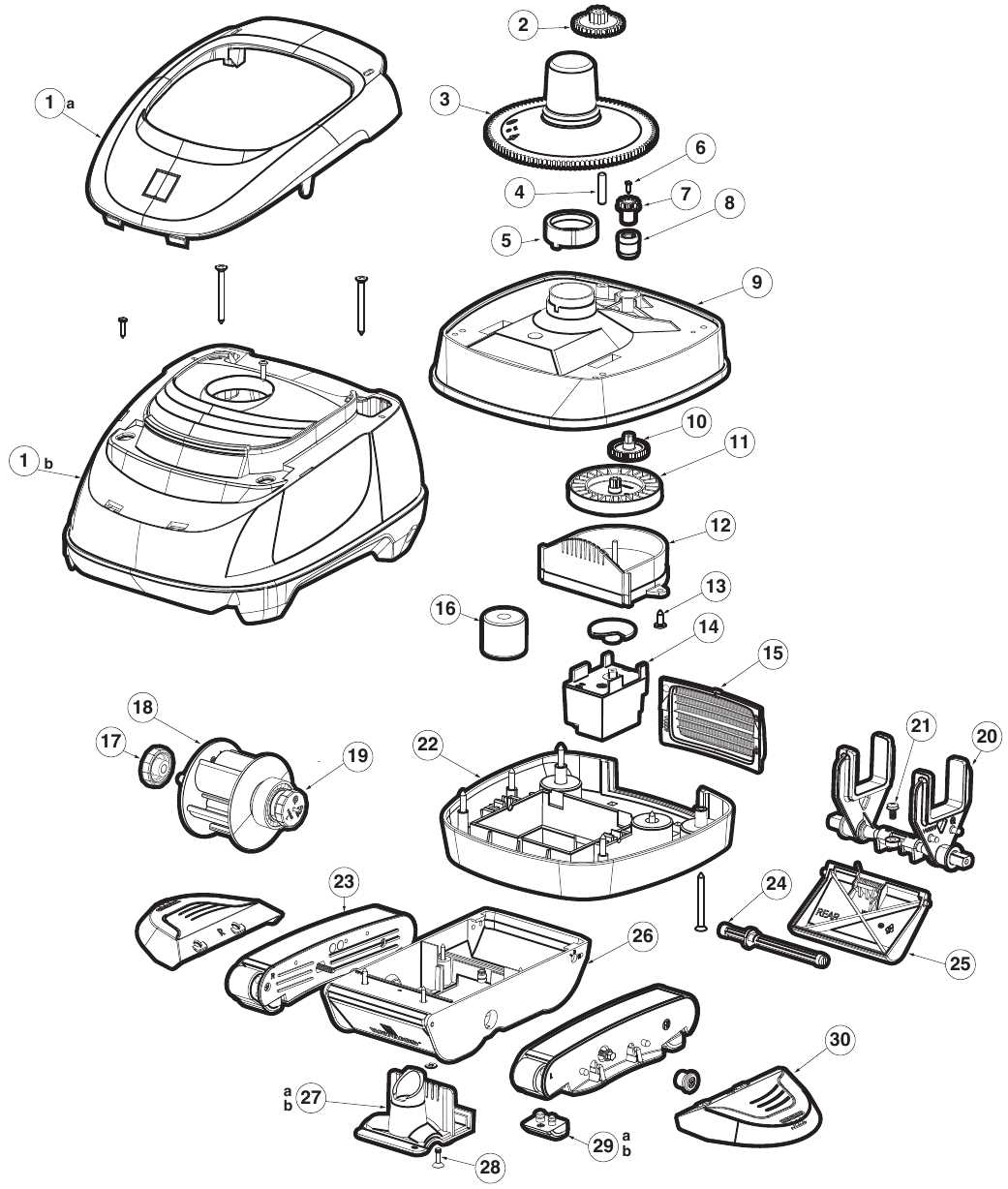 hayward pool pumps parts diagram