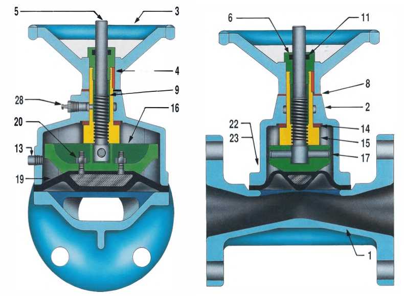 valve parts diagram