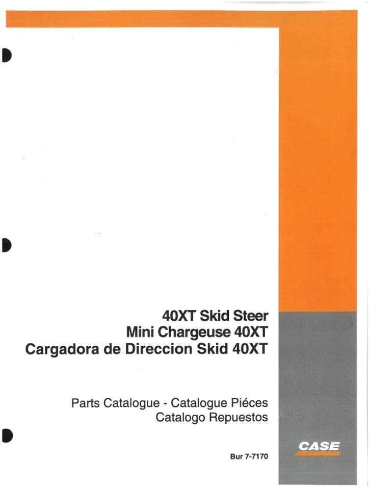 case skid steer parts diagram