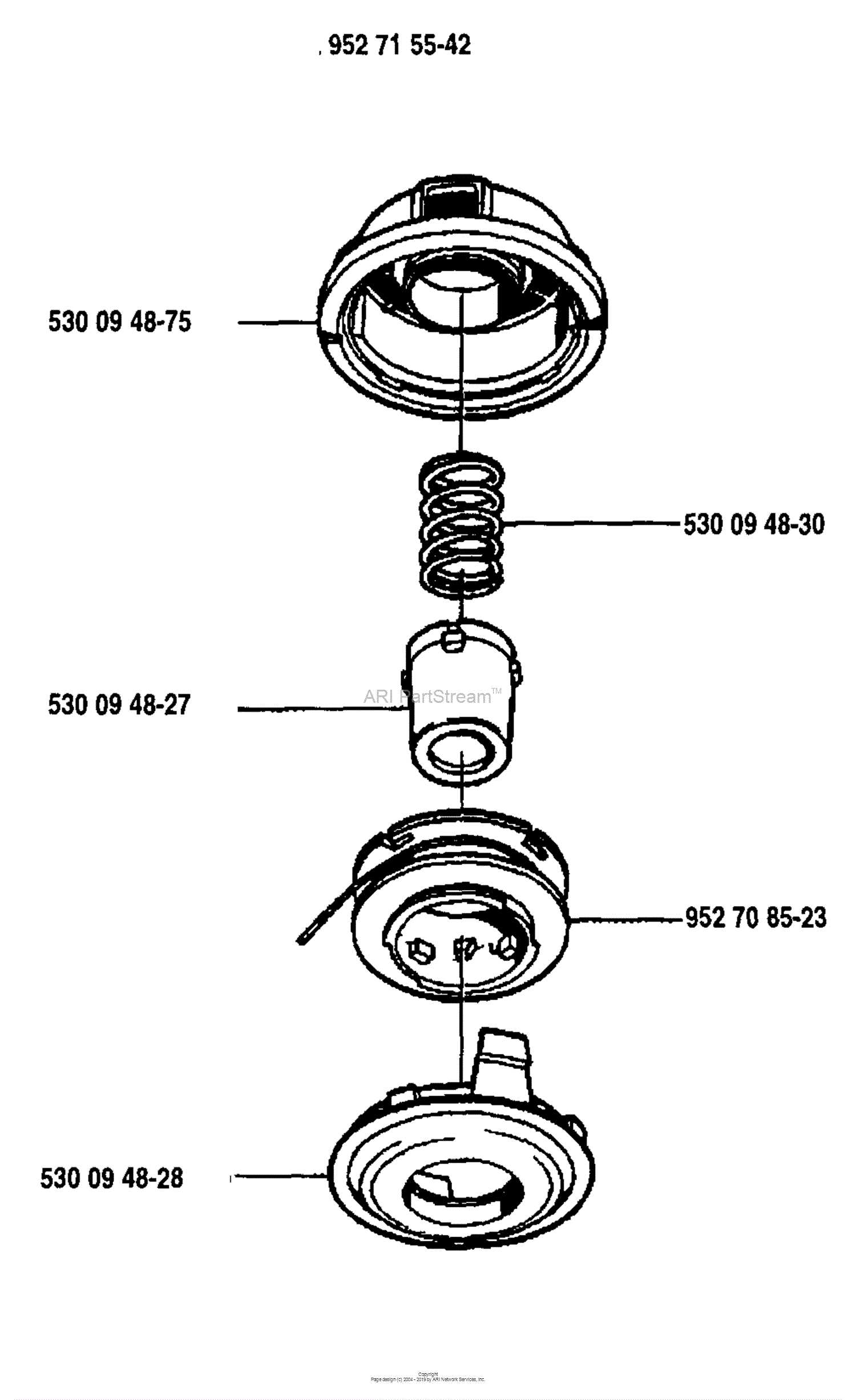 stihl fs 38 trimmer parts diagram