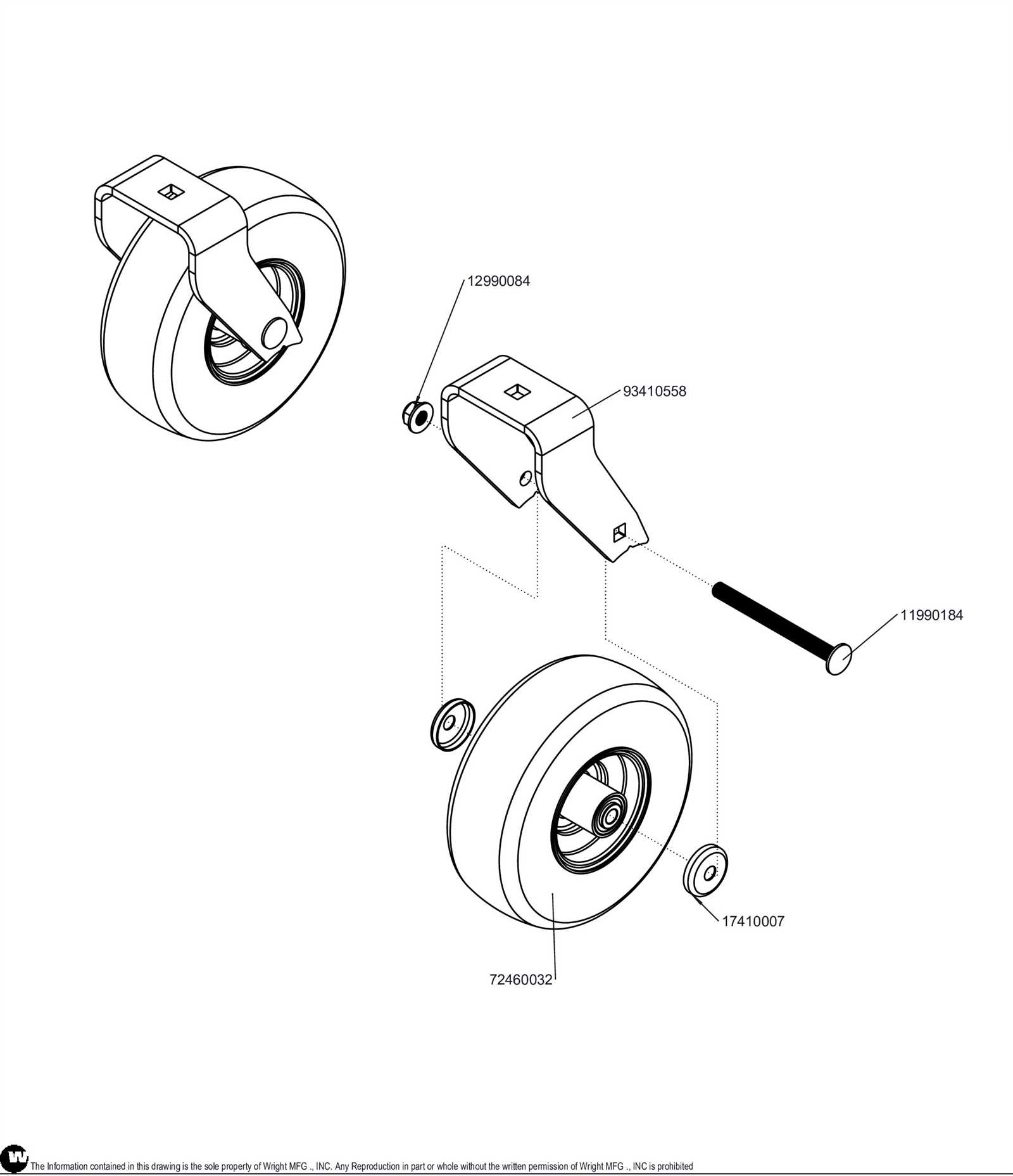 wright stander 52 parts diagram