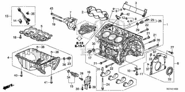 2016 honda pilot parts diagram